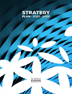 Cover of the Science Europe Strategy Plan 2021-2026