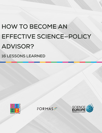 Cover of How to Become an Effective Science-Policy Advisor? 16 Lessons Learned
