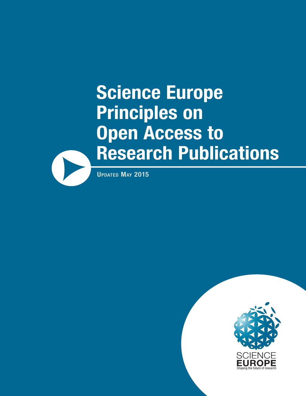 Principles on Open Access to Research Publications - Science Europe