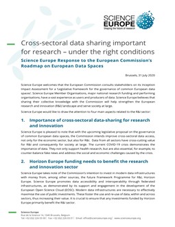 Response to the European Commission Roadmap on European Data Spaces